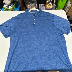 Puma Men's Blue Polo Shirt